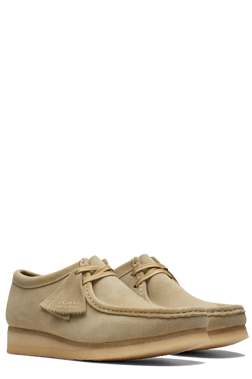 CLARKS Polacchino Wallabee in scamosciato