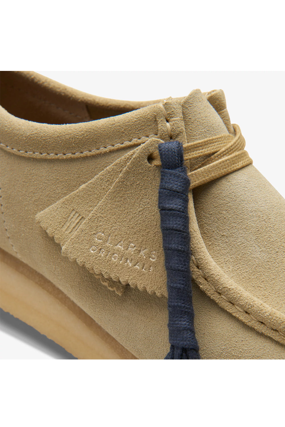 CLARKS Polacchino Wallabee in scamosciato