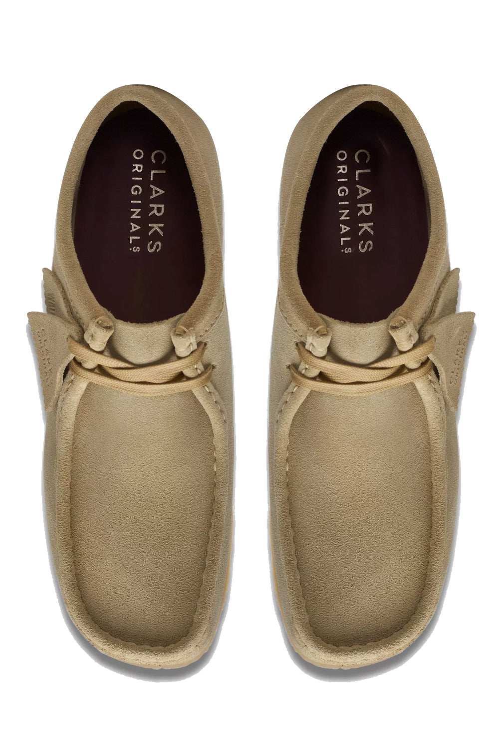CLARKS Polacchino Wallabee in scamosciato