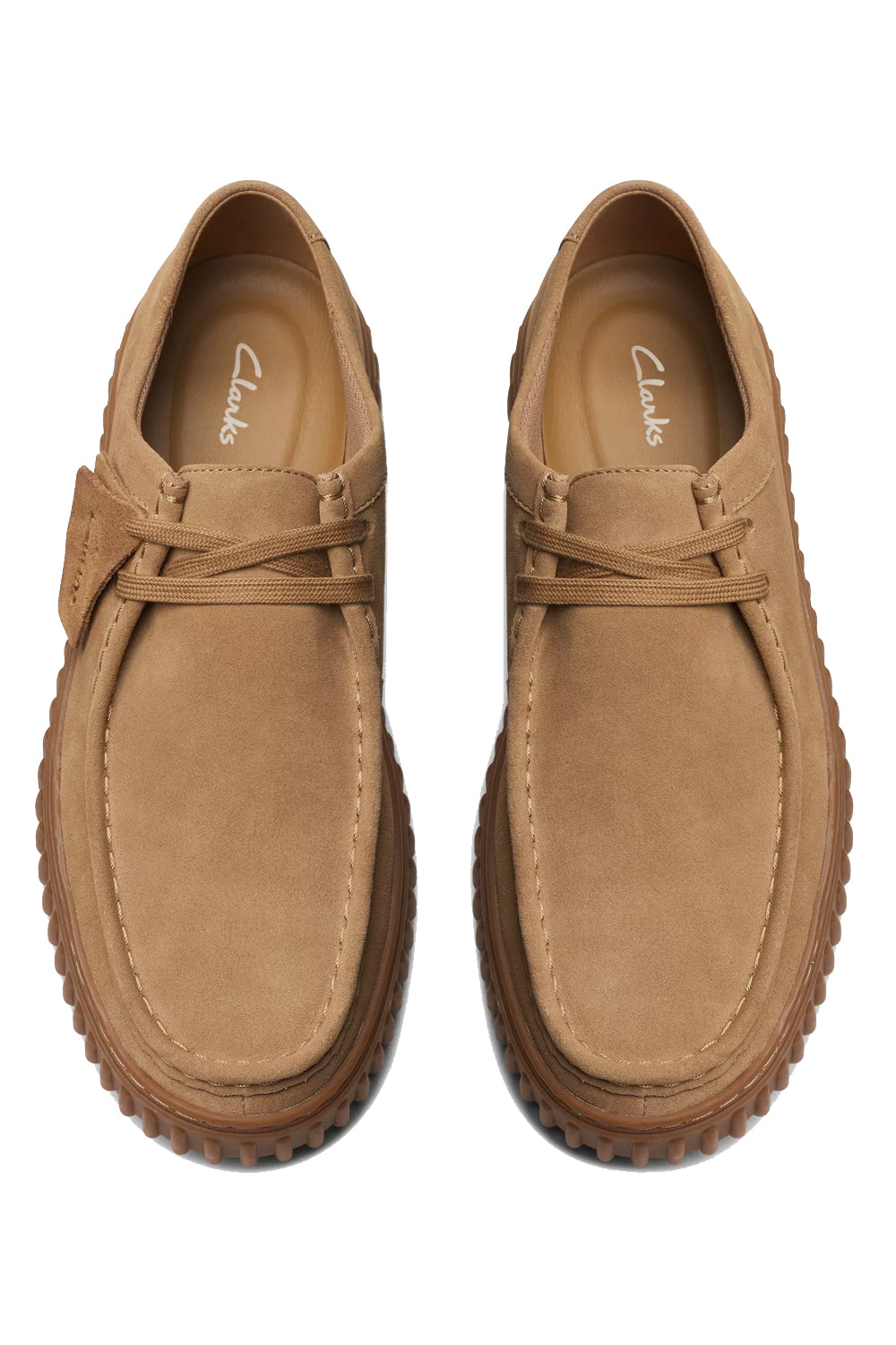 CLARKS Scarpe Torhill Lo in camoscio