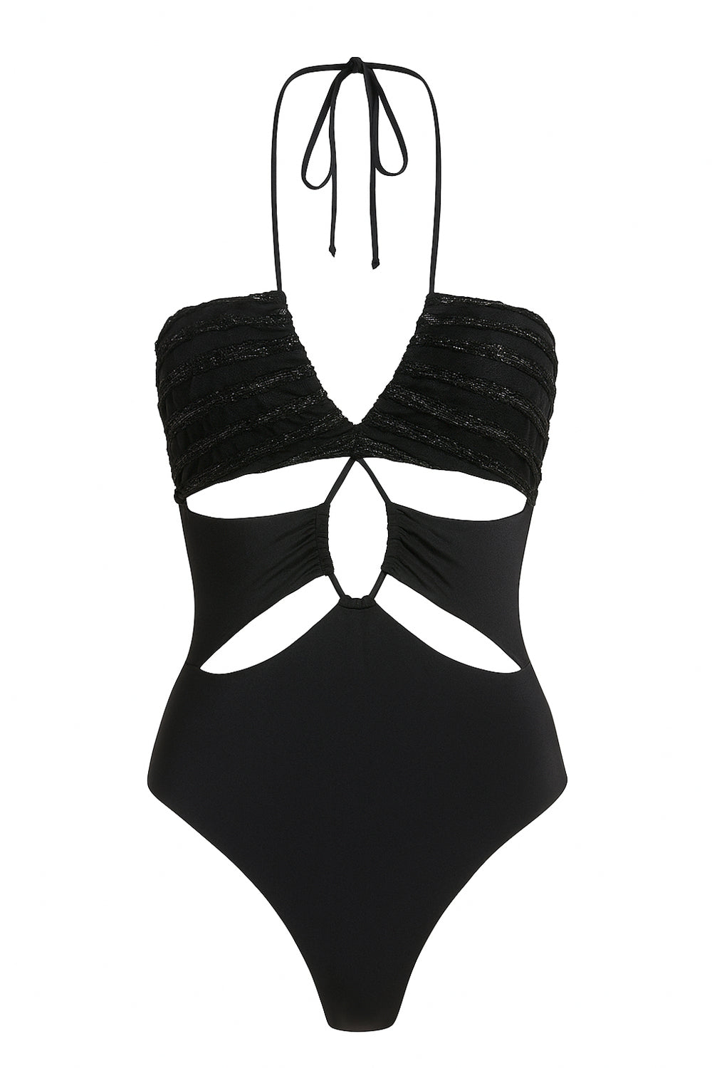 COTAZUR Costume intero in maglia a rete lurex