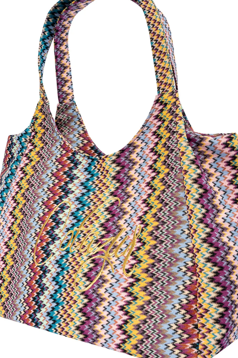 COTAZUR Borsa shopper zigzag