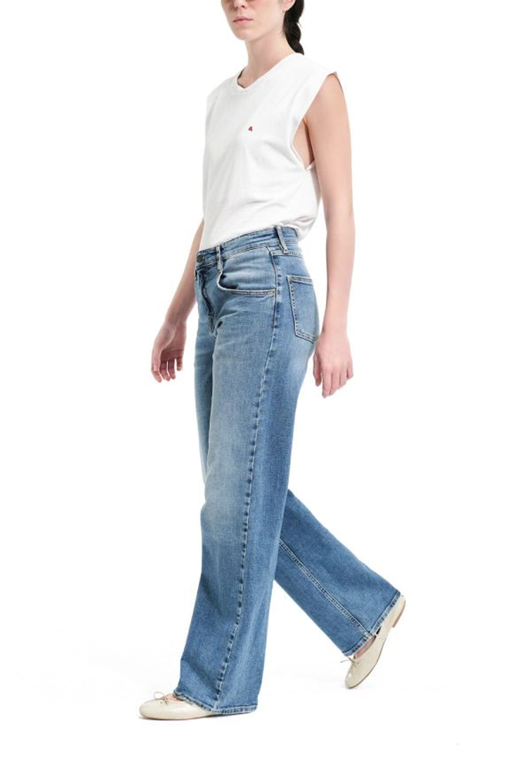 CYCLE Jeans Diana mid rise volume straight leg