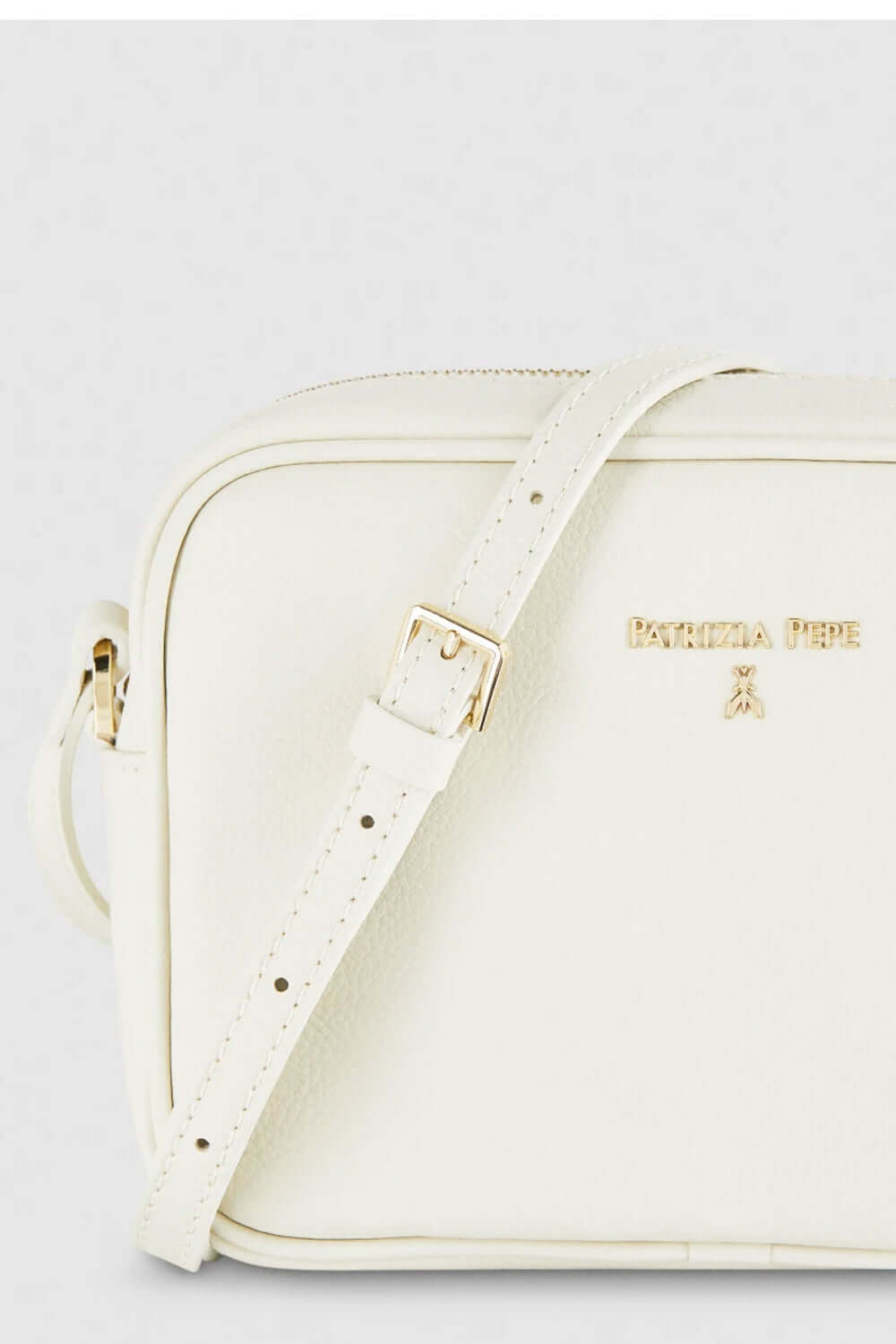 PATRIZIA PEPE Camera bag in pelle con tasca interna