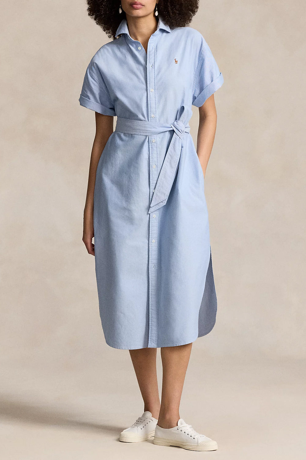 POLO RALPH LAUREN Abito chemisier con cintura Clothing POLO RALPH LAUREN