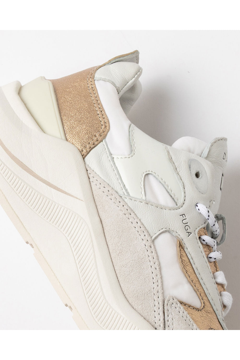D.A.T.E. Scarpe Fuga Colored White Platinum