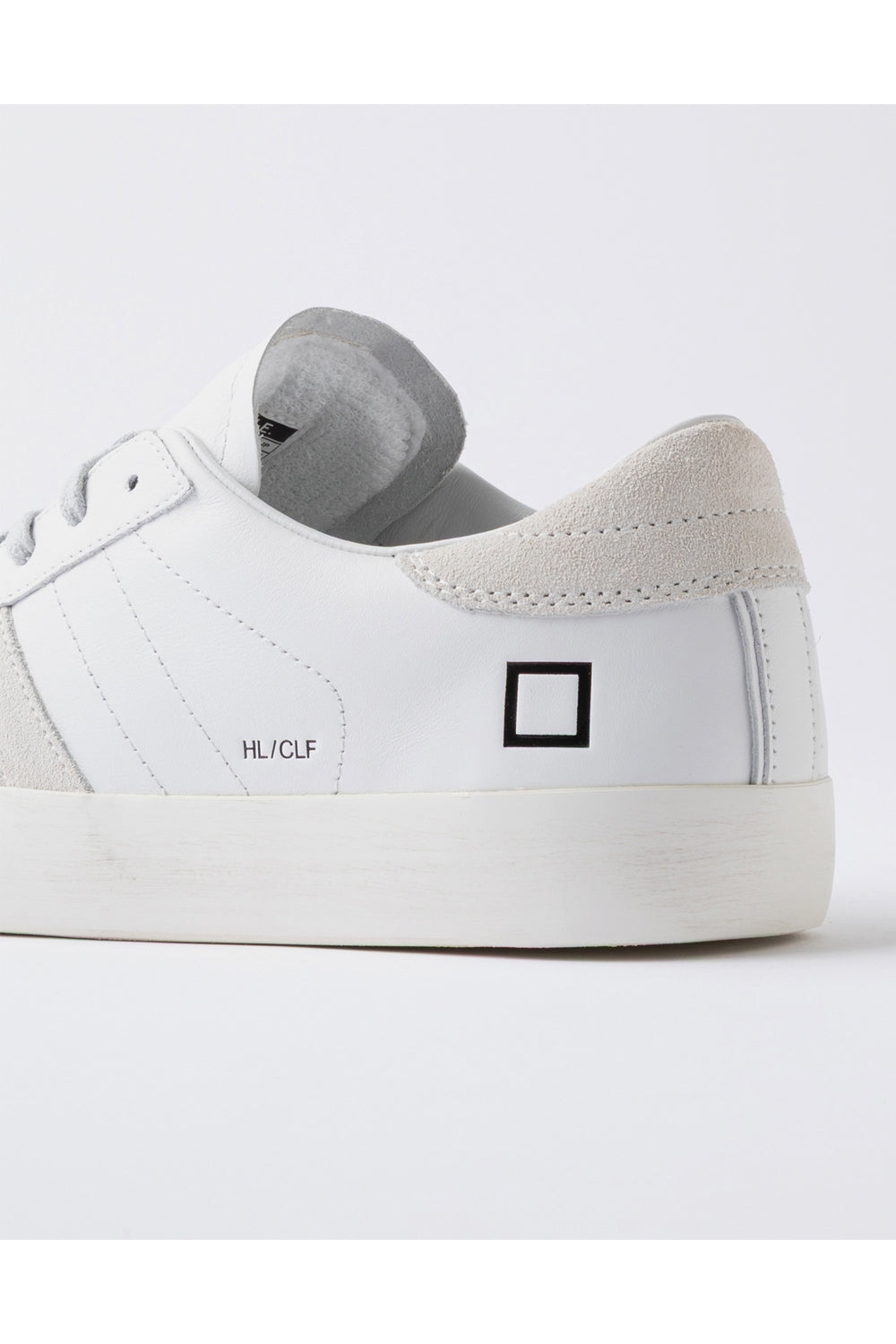 D.A.T.E. Scarpe Hill Low Calf White