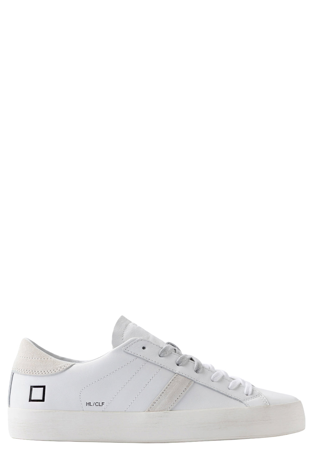 D.A.T.E. Scarpe Hill Low Calf White