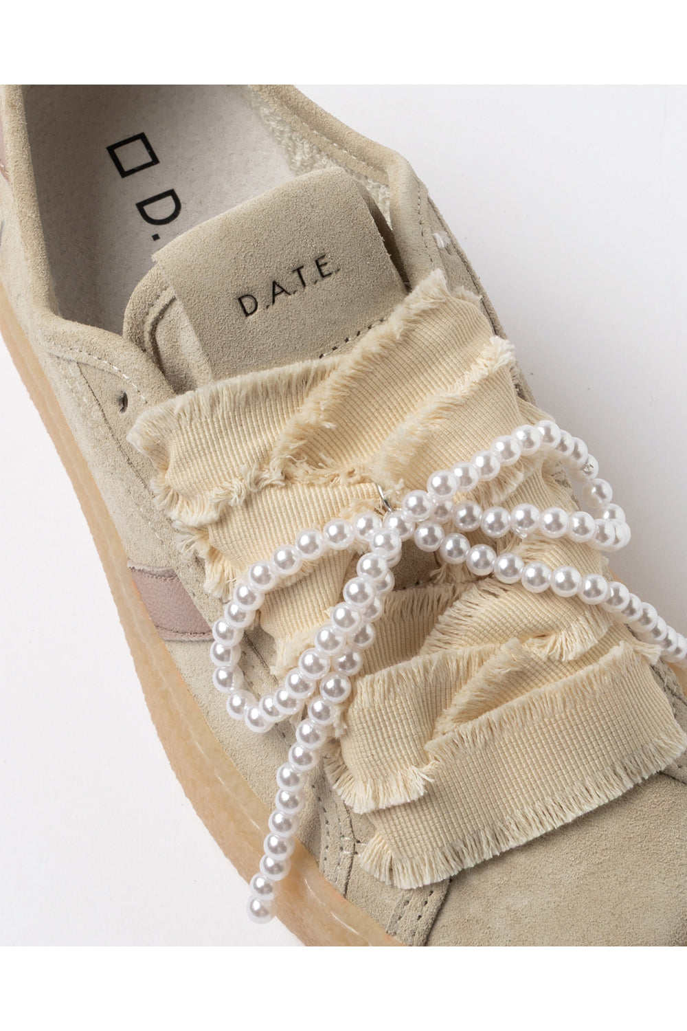 D.A.T.E. Scarpe Tender Bow Beige