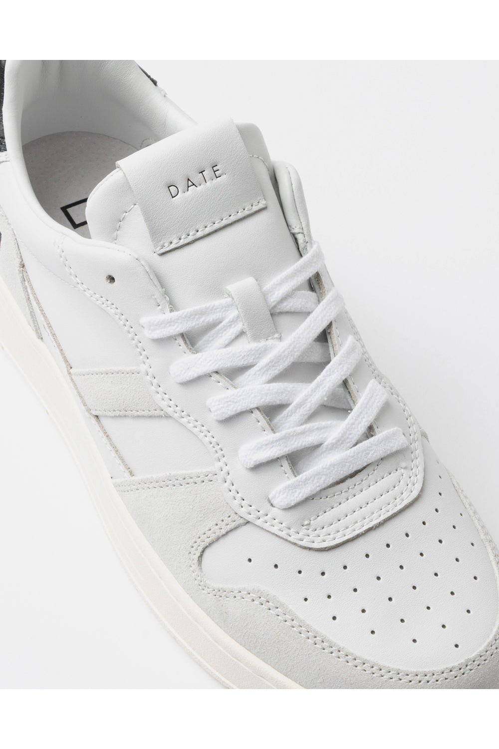 D.A.T.E. Scarpe Court 2.0 Basic White Black