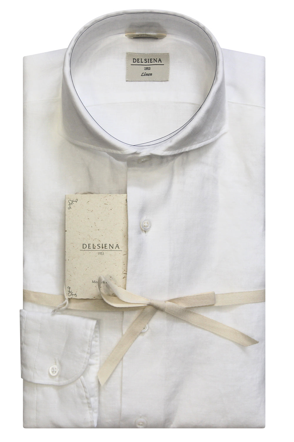 DEL SIENA Camicia in lino DEL SIENA