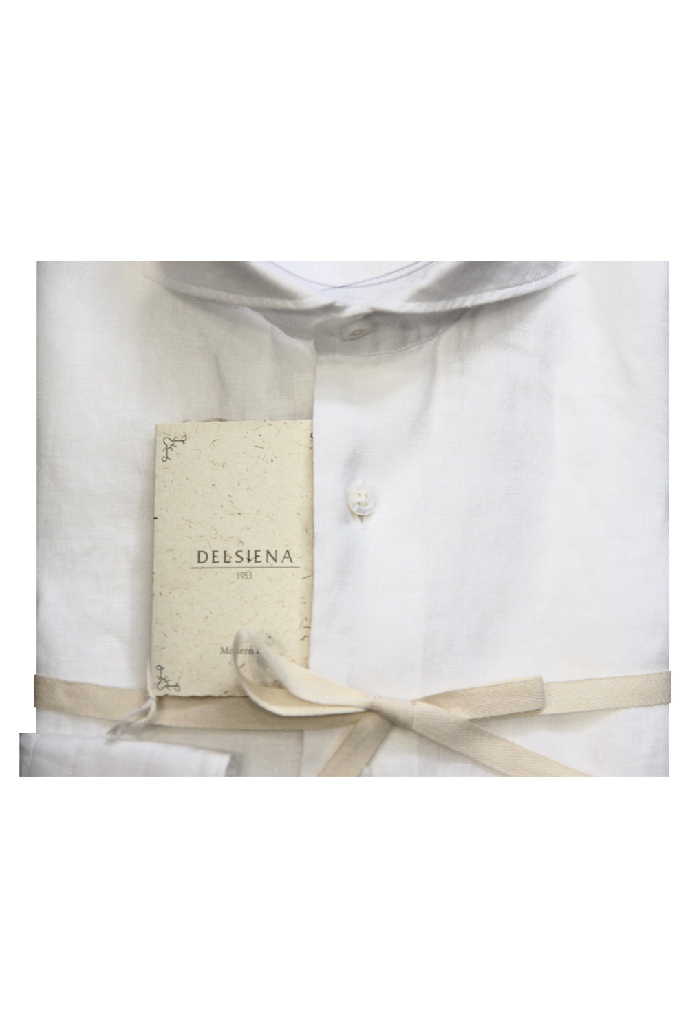 DEL SIENA Camicia in lino DEL SIENA