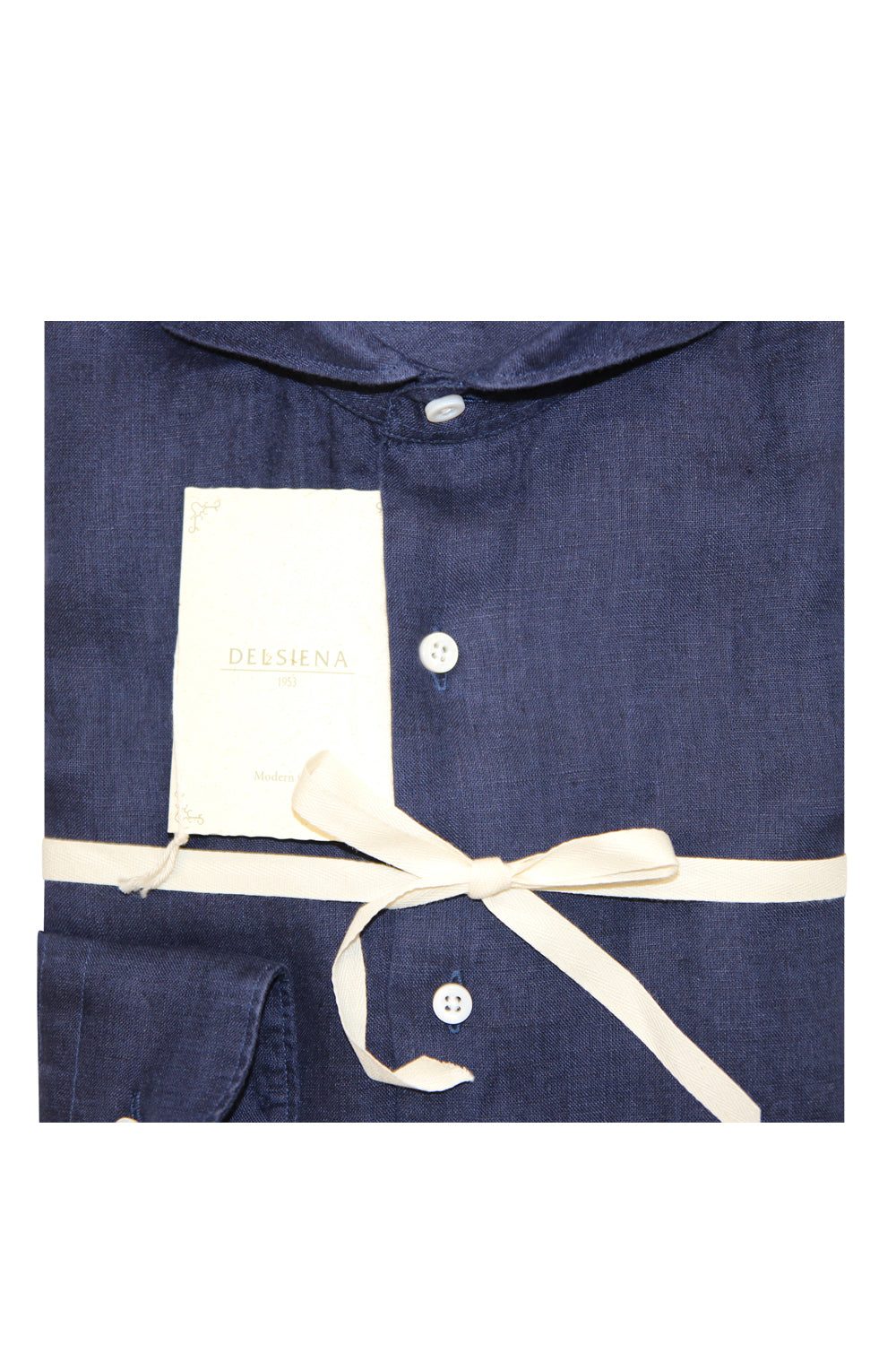 DEL SIENA Camicia in lino DEL SIENA