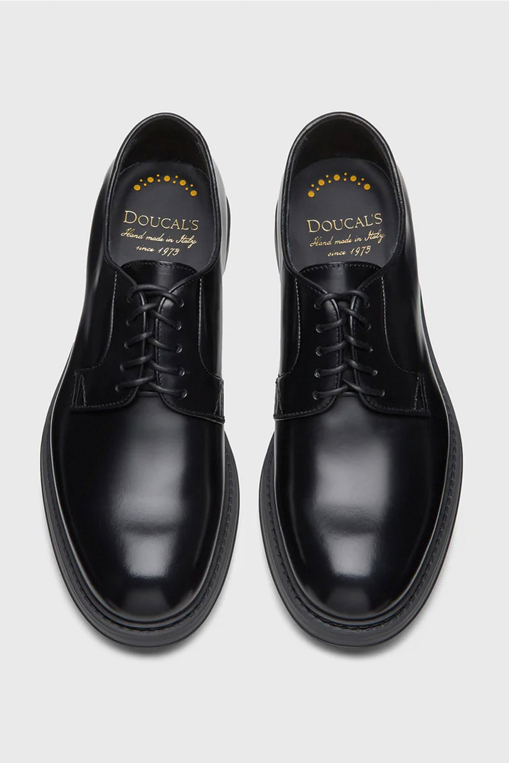 DOUCALS Stringata in pelle