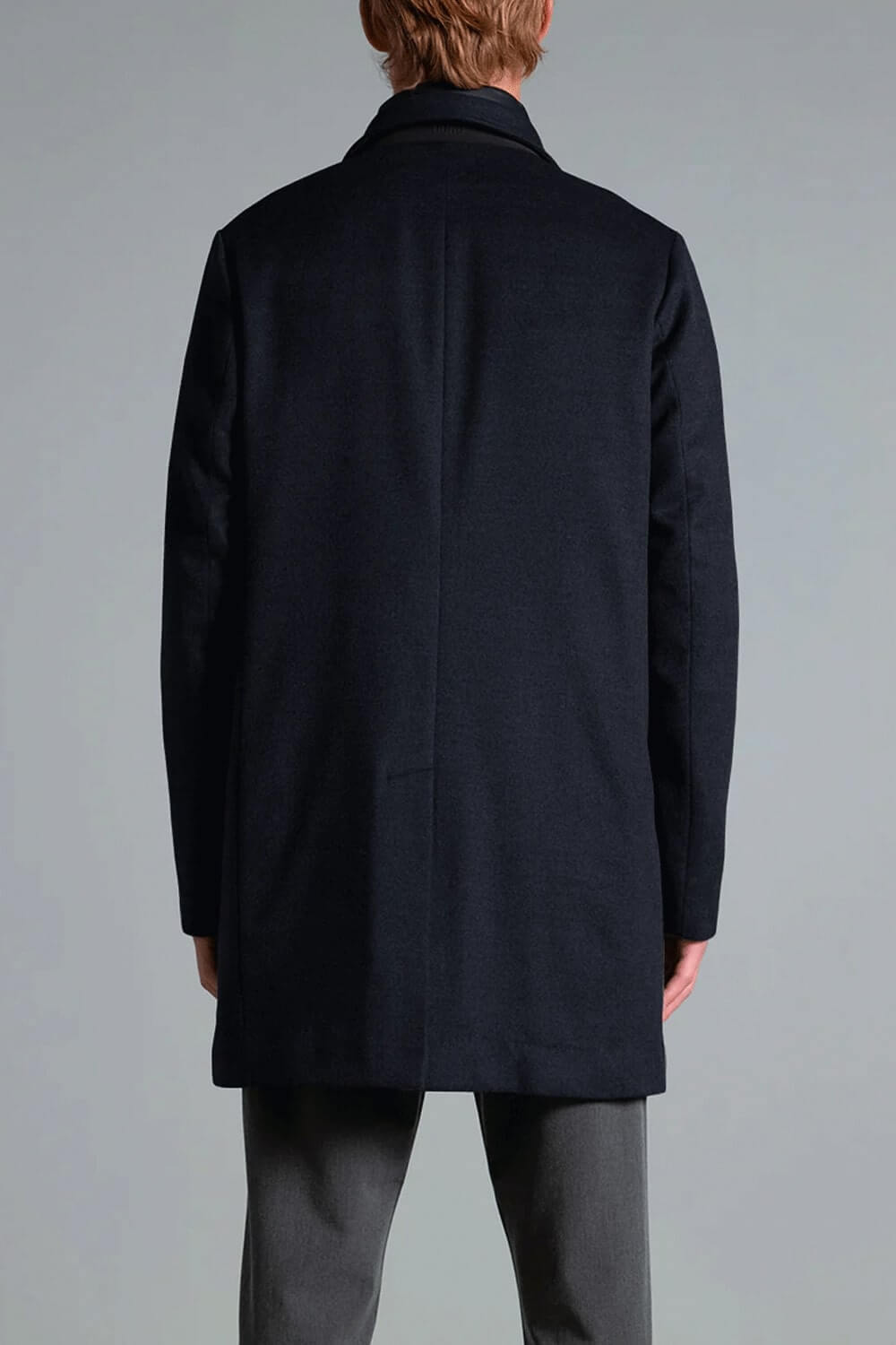 DUNO Cappotto in lana tecnico modello Fondo Uncategorized DUNO
