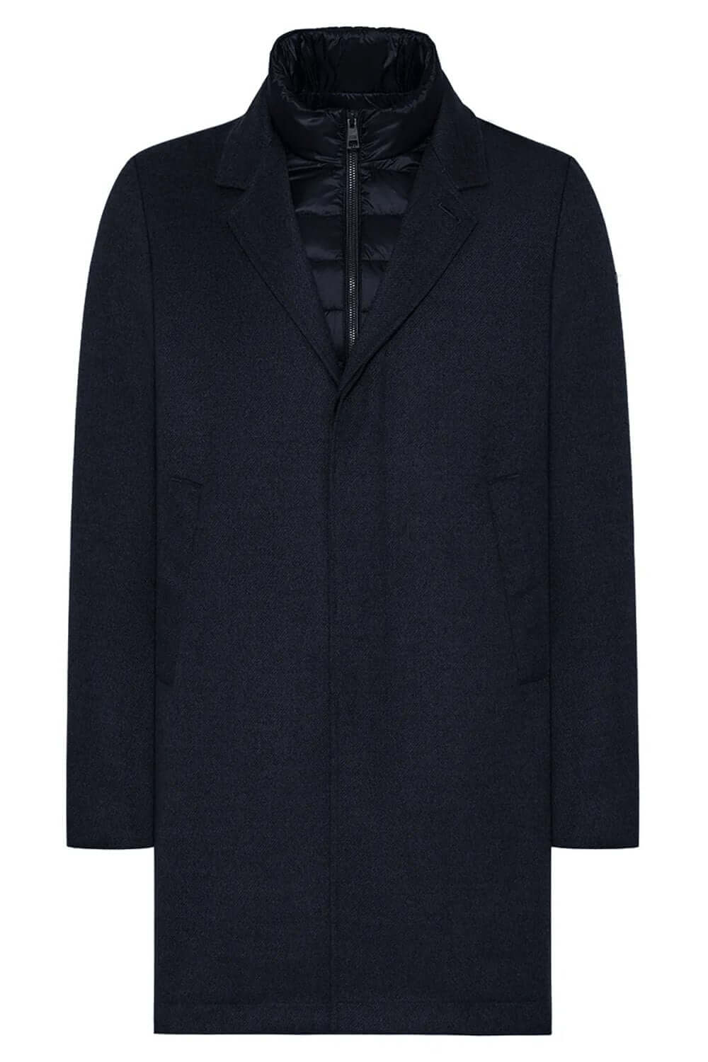 DUNO Cappotto in lana tecnico modello Fondo Uncategorized DUNO