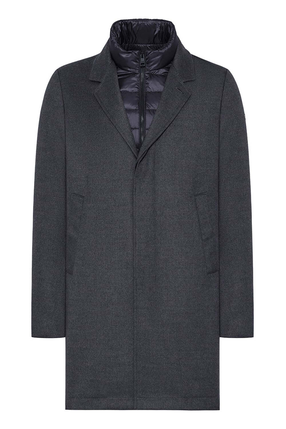 DUNO Cappotto in lana tecnico modello Fondo Uncategorized DUNO