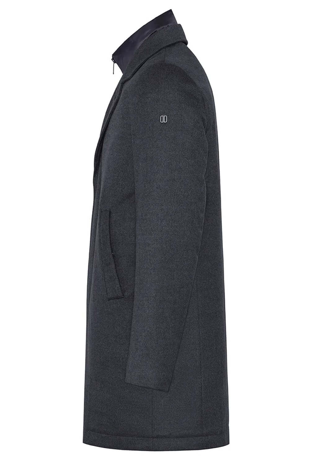 DUNO Cappotto in lana tecnico modello Fondo Uncategorized DUNO