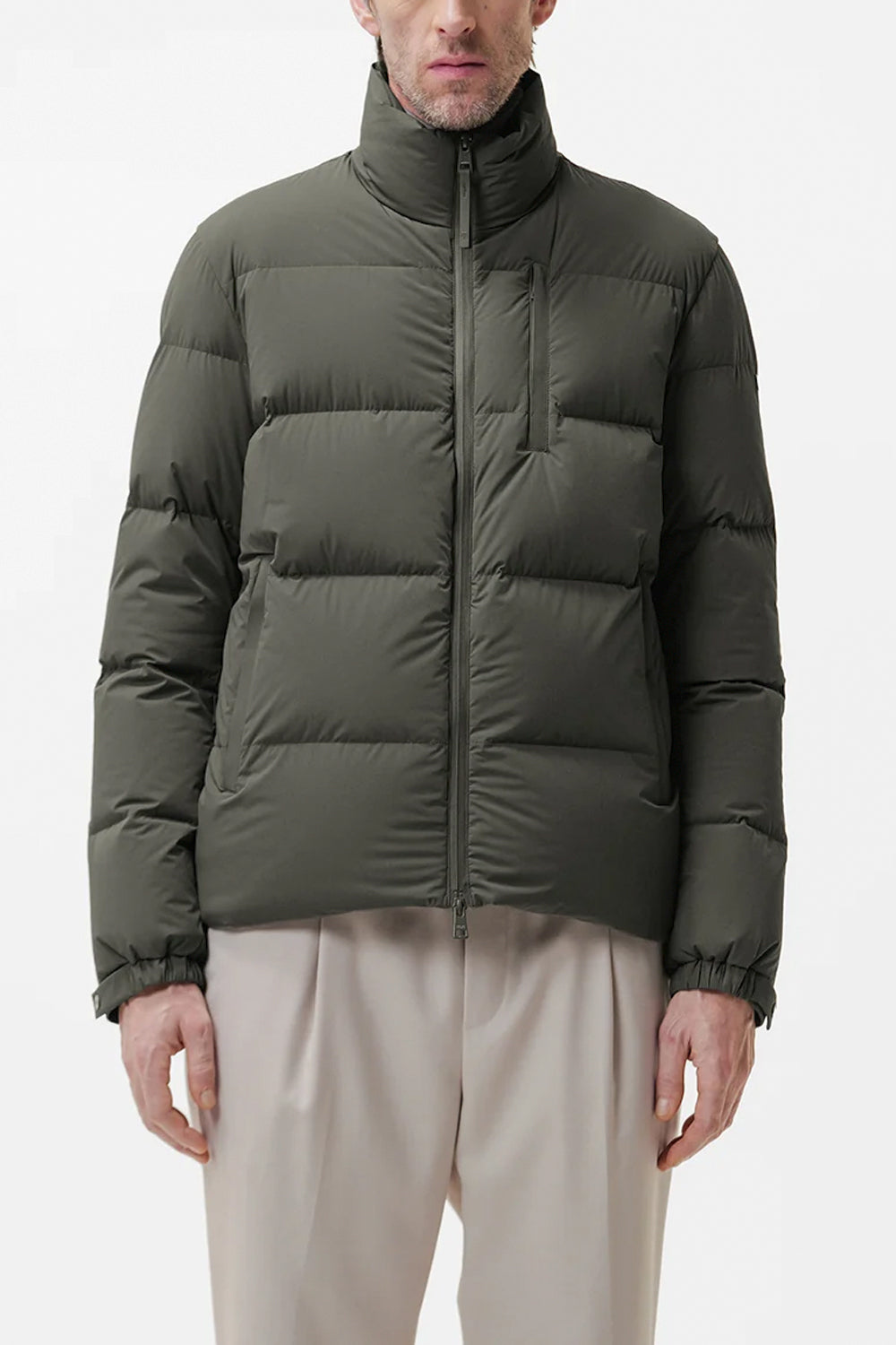 DUNO Piumino Ayrton corto packable in tecnico bi-stretch