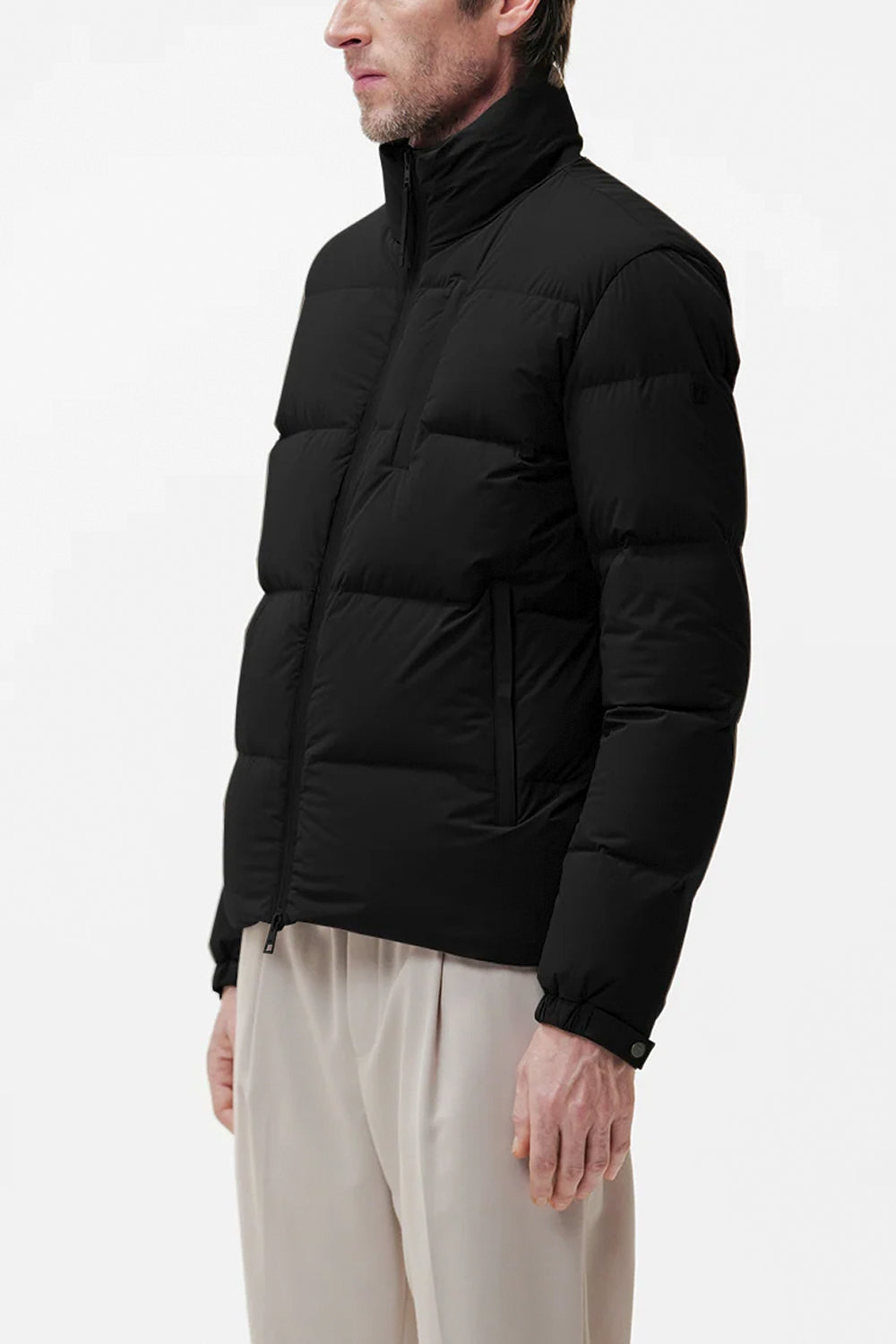 DUNO Piumino Ayrton corto packable in tecnico bi-stretch