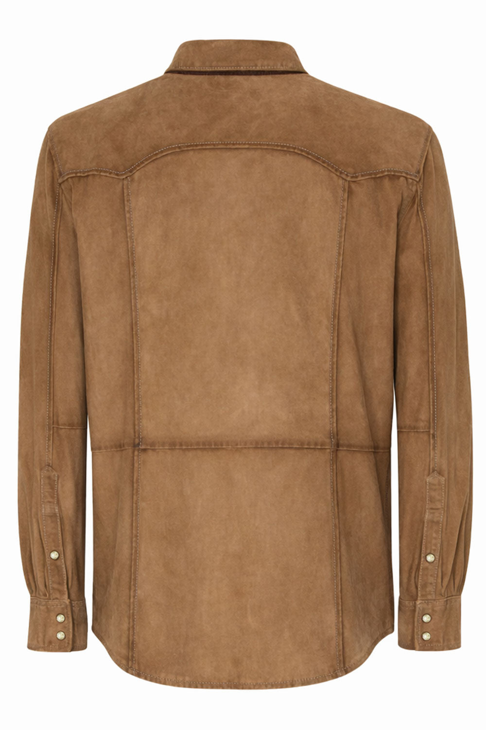 D'AMICO Giacca Jack in camoscio