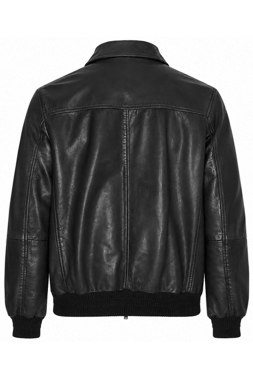 D'AMICO Giubbotto in pelle d'agnello nappata