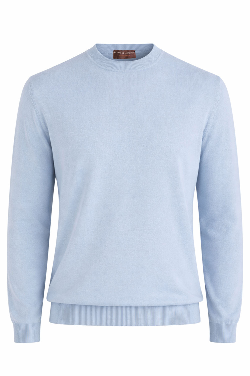 FILIPPO DE LAURENTIIS Maglia girocollo in cotone sublime GC1ML SU12R ...