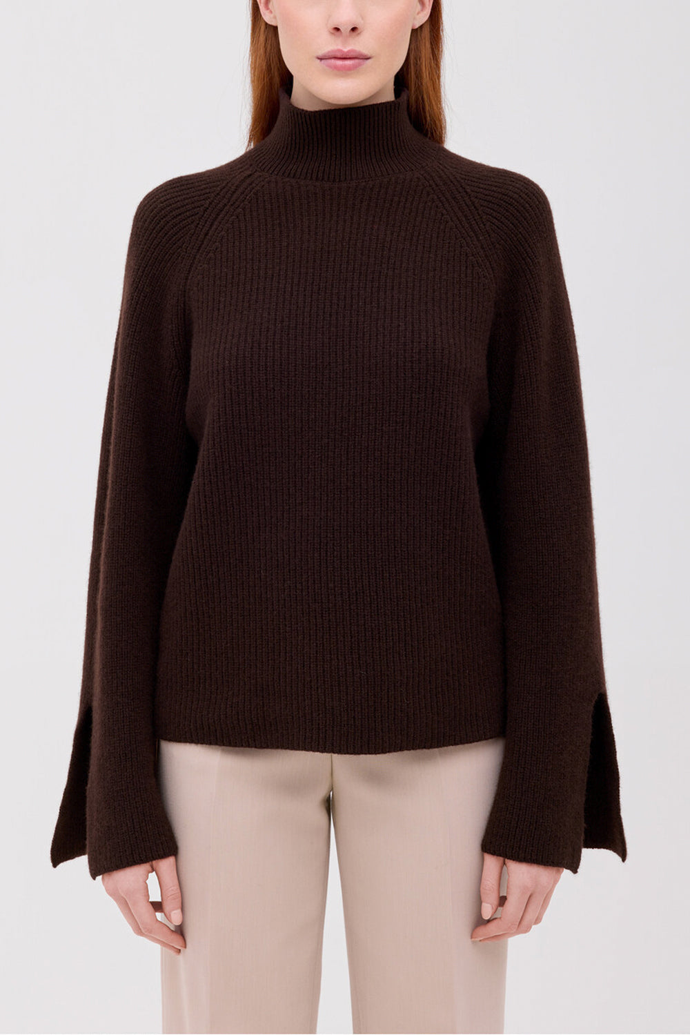 FILIPPO DE LAURENTIIS Maglia in lana e cashmere a coste