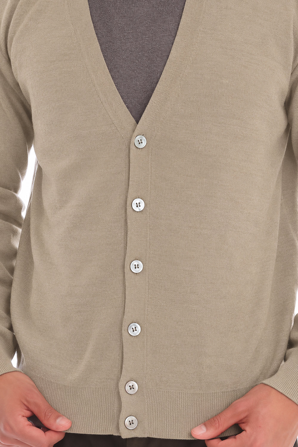 FILIPPO DE LAURENTIIS Cardigan in lana e cashmere