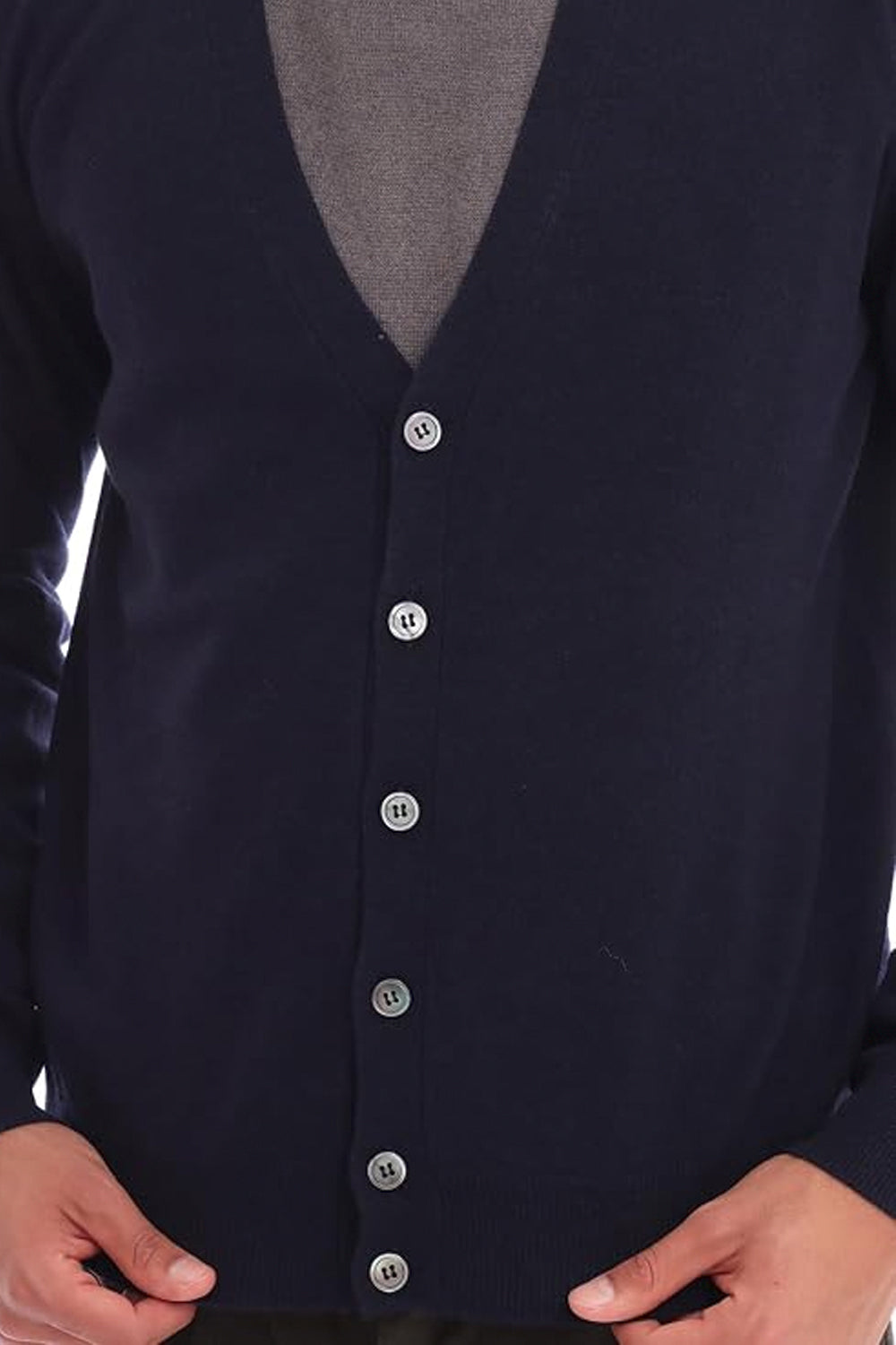 FILIPPO DE LAURENTIIS Cardigan in lana e cashmere