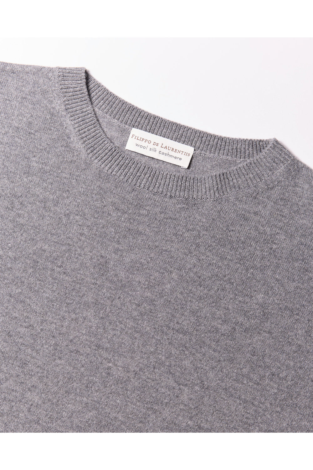 FILIPPO DE LAURENTIIS Maglia girocollo in lana seta e cashmere