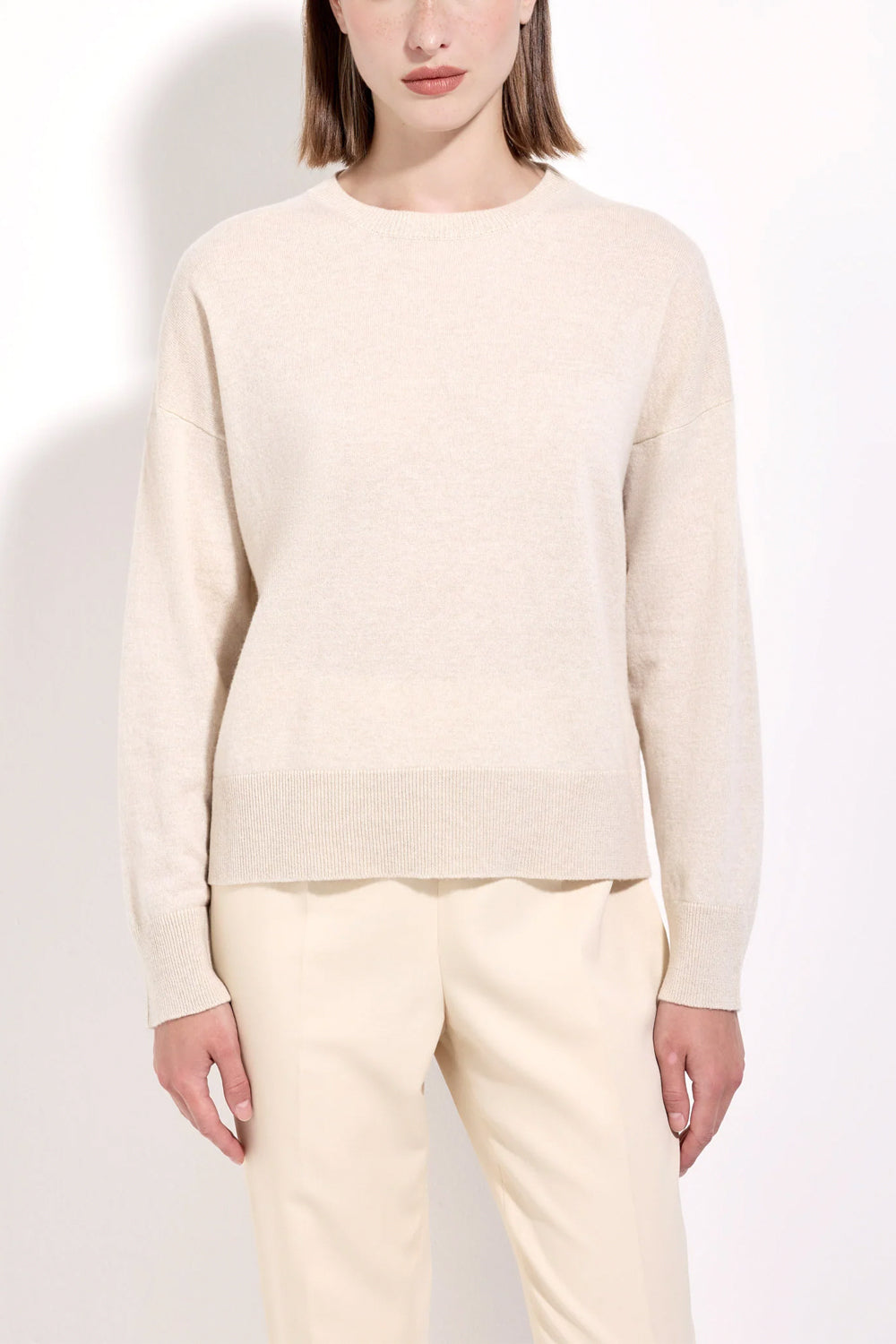 FILIPPO DE LAURENTIIS Maglia girocollo in lana seta e cashmere
