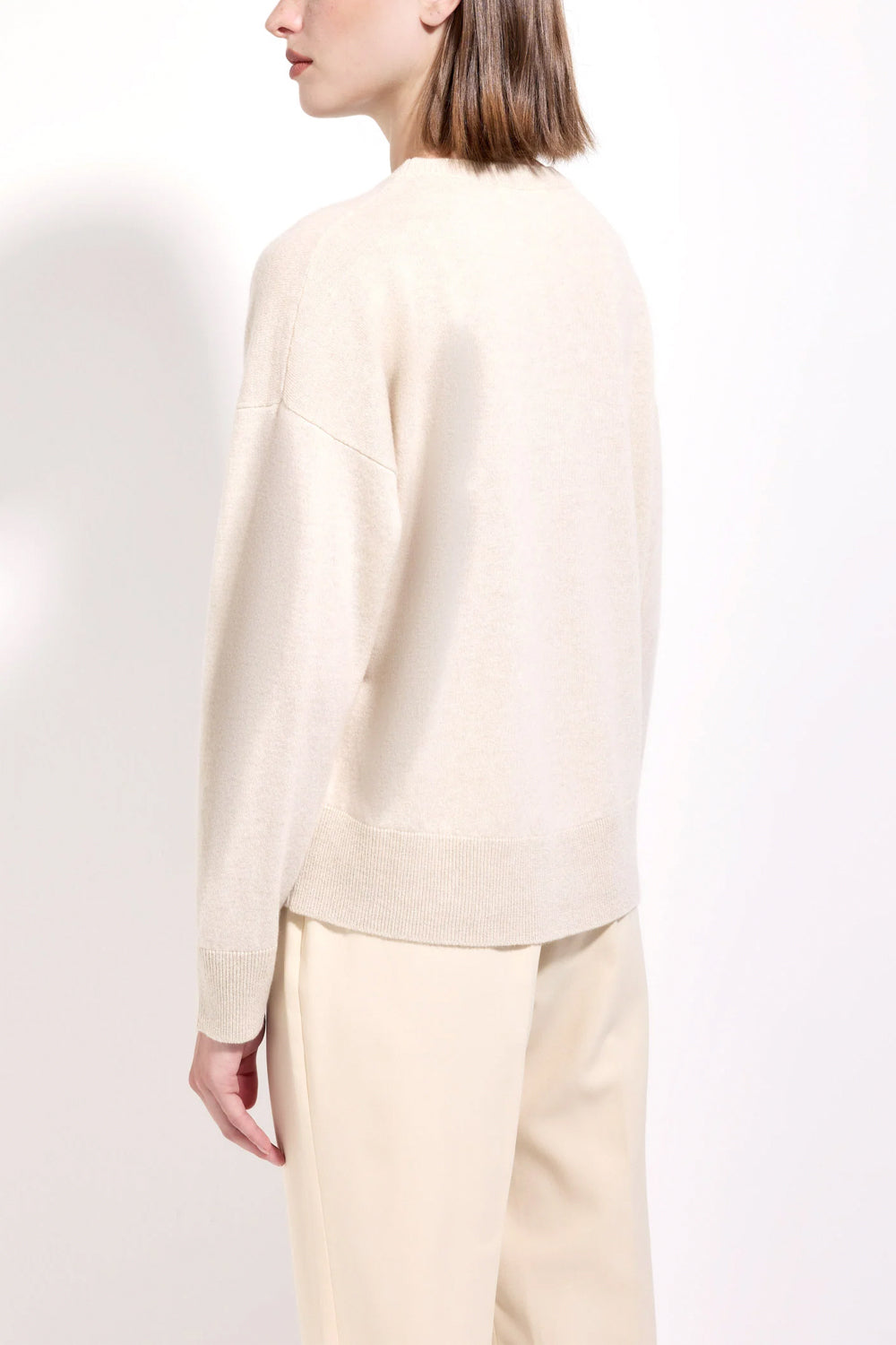 FILIPPO DE LAURENTIIS Maglia girocollo in lana seta e cashmere