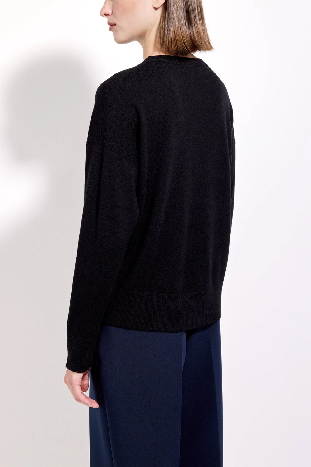 FILIPPO DE LAURENTIIS Maglia girocollo in lana seta e cashmere