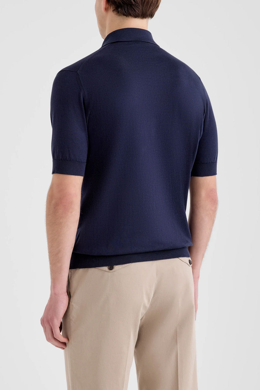 FILIPPO DE LAURENTIIS Polo in maglia di cotone sublime