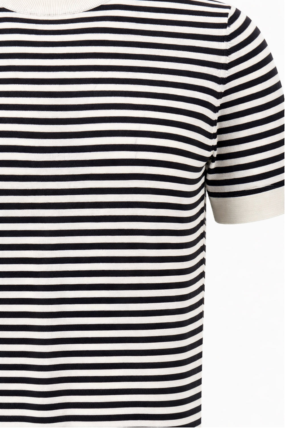 FILIPPO DE LAURENTIIS Tshirt in cotone punto riso