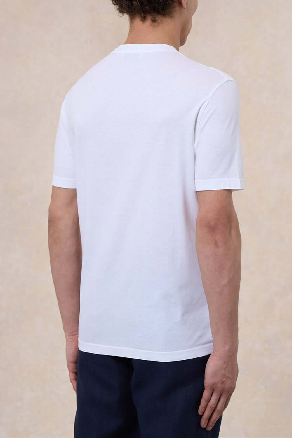 FILIPPO DE LAURENTIIS T-shirt in cotone crepe Uncategorized FILIPPO DE LAURENTIIS