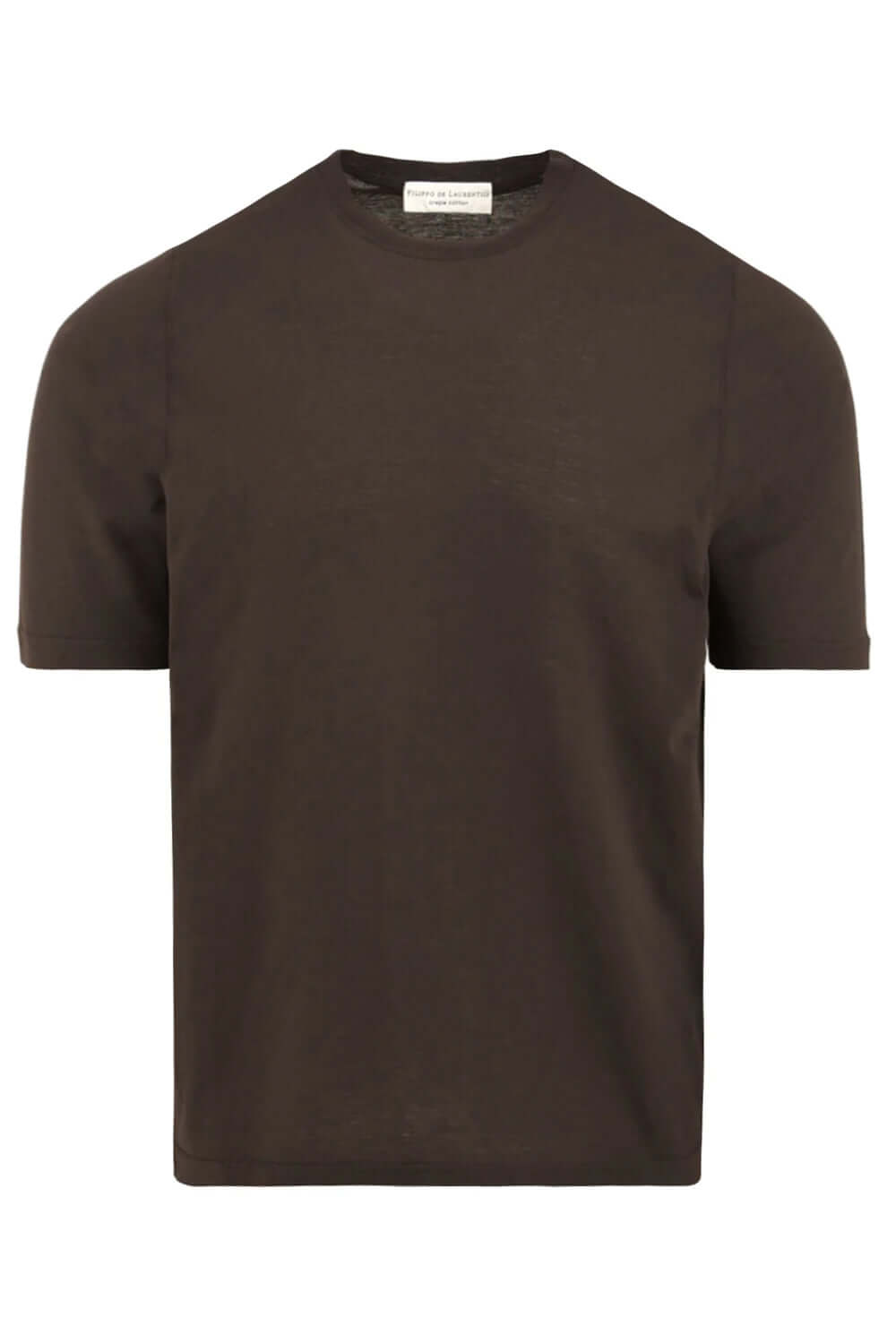 FILIPPO DE LAURENTIIS T-shirt in cotone crepe