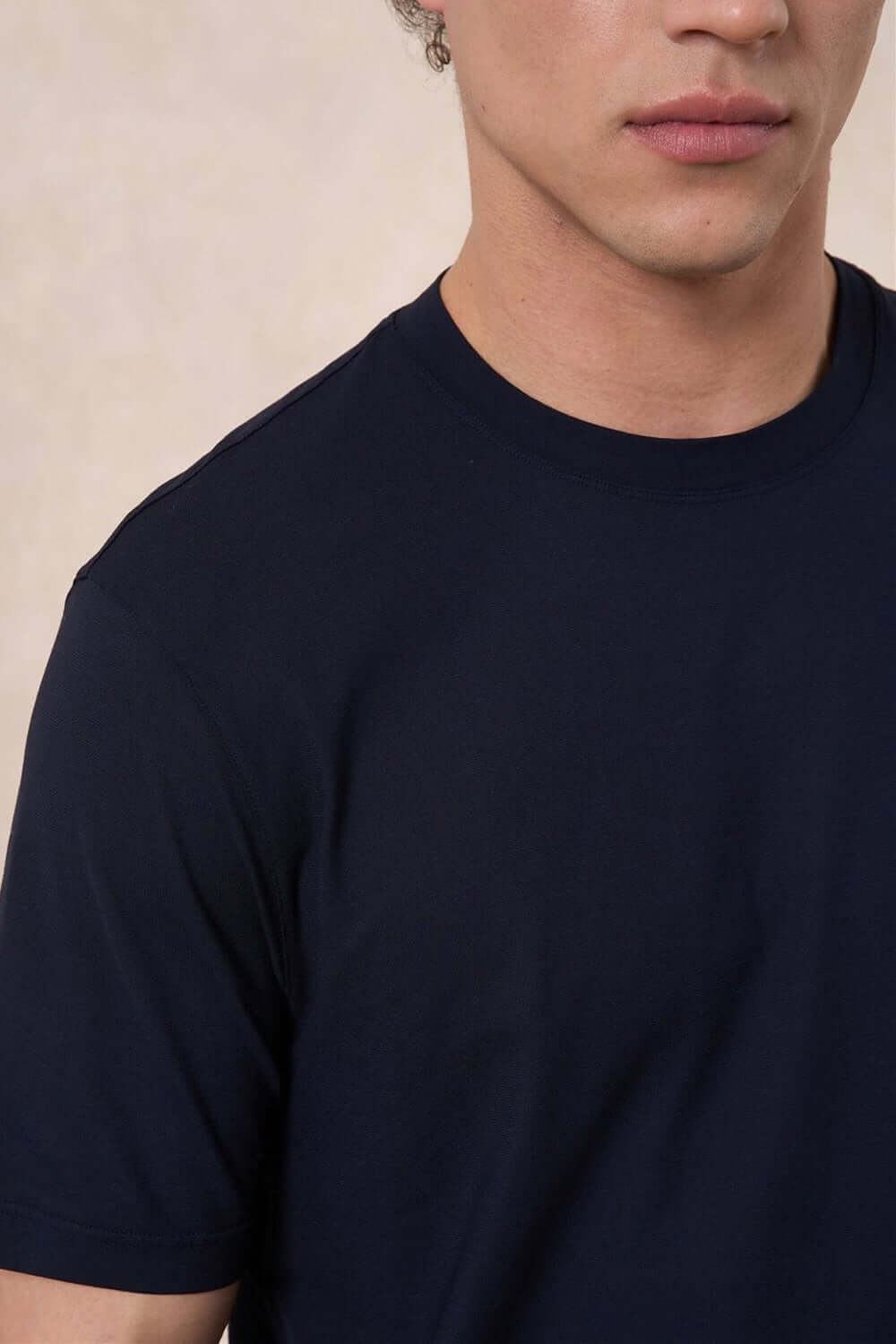 FILIPPO DE LAURENTIIS T-shirt in crepe di cotone Uncategorized FILIPPO DE LAURENTIIS