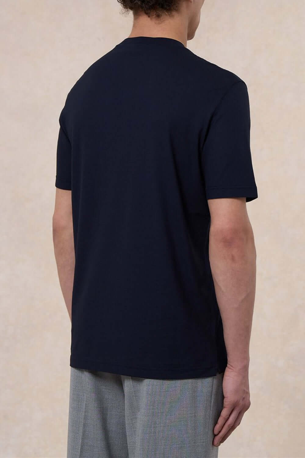 FILIPPO DE LAURENTIIS T-shirt in crepe di cotone Uncategorized FILIPPO DE LAURENTIIS