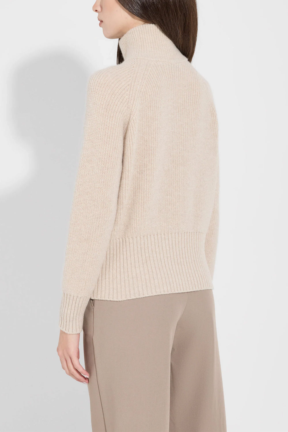 FILIPPO DE LAURENTIIS Maglia lana e cashmere mezza zip