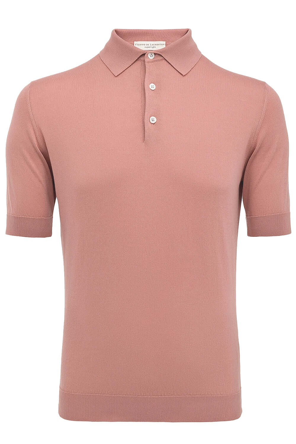 FILIPPO DE LAURENTIIS Polo in filo di cotone