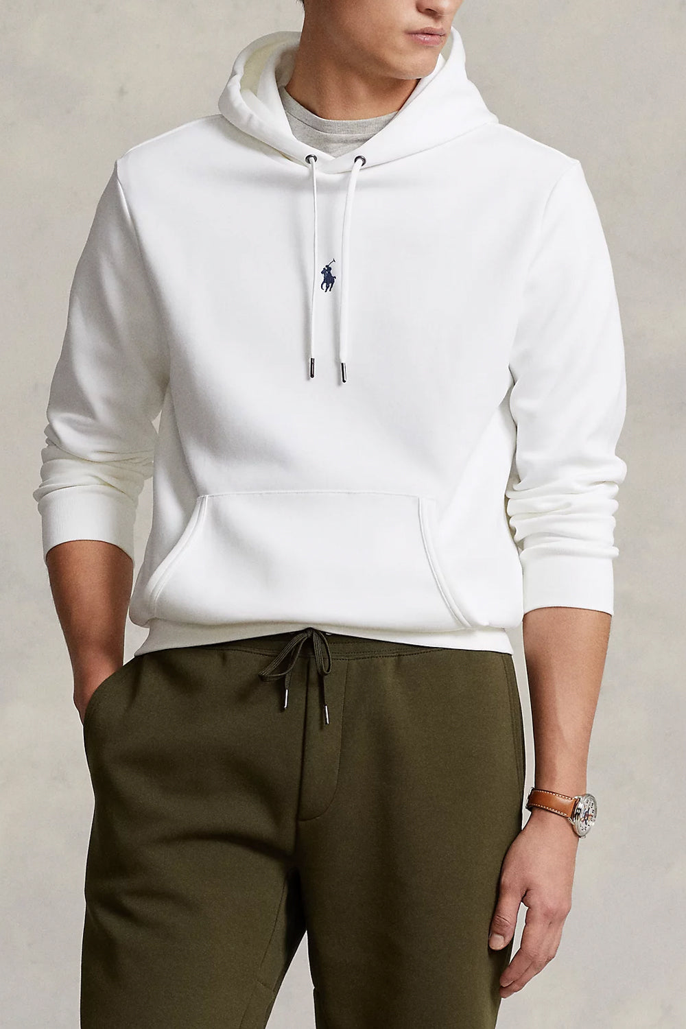 POLO RALPH LAUREN Felpa con cappuccio a maglia doppia POLO RALPH LAUREN