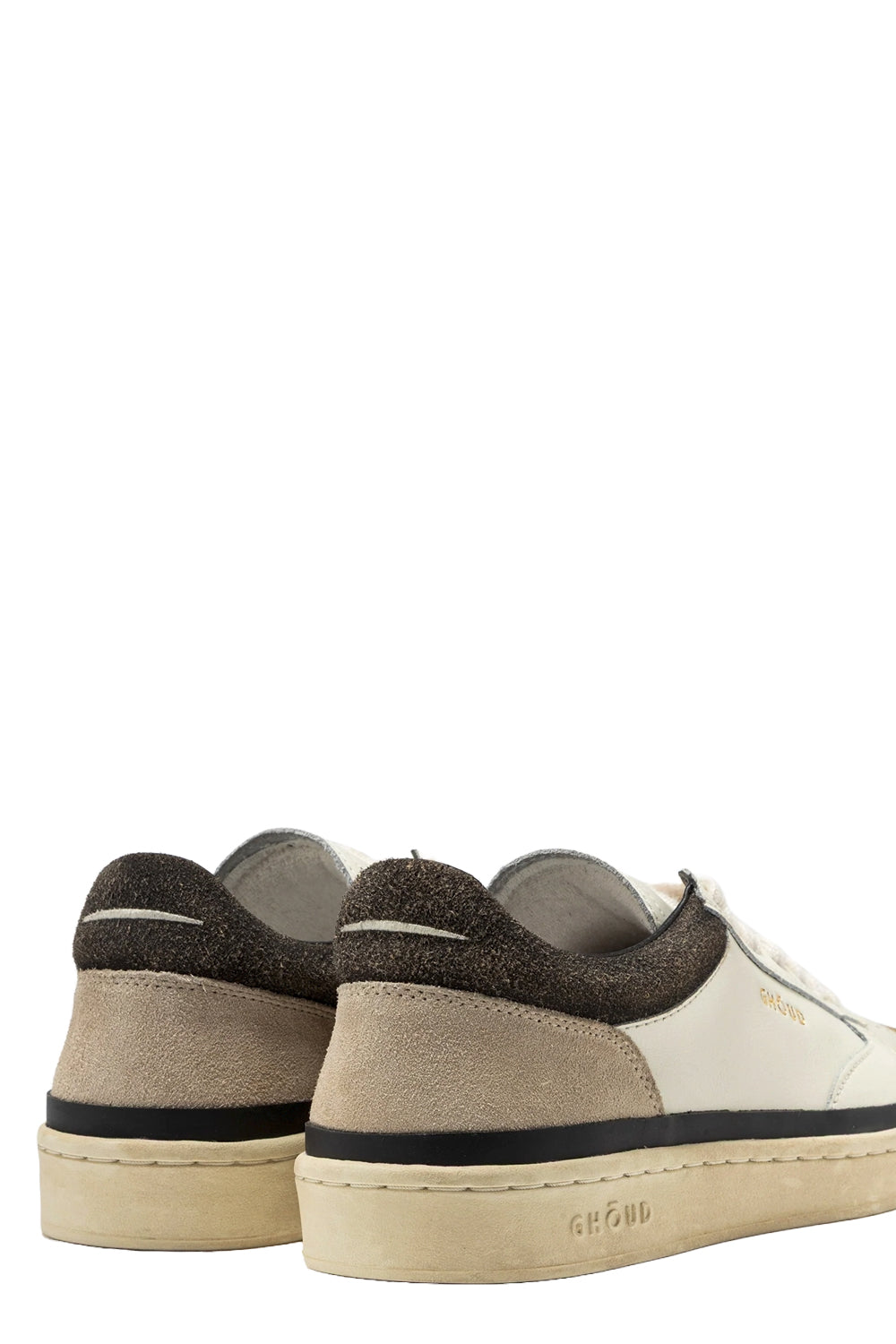 GHOUD Sneakers Pads Crack Marshmallow Nero