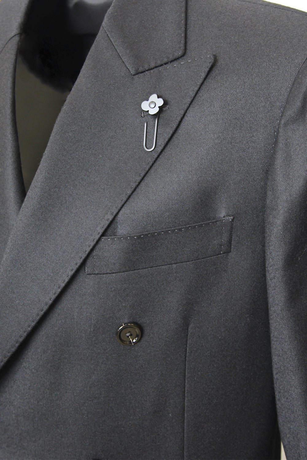 LARDINI Giacca doppiopetto in lana