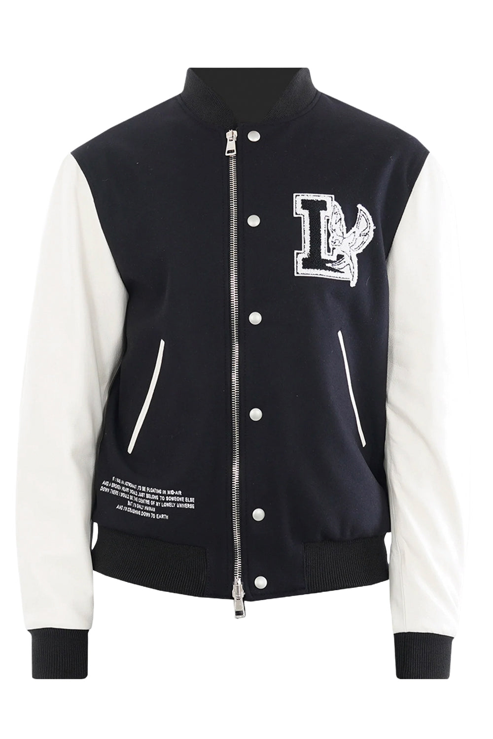 LOW BRAND Giubbotto college in lana LOW BRAND