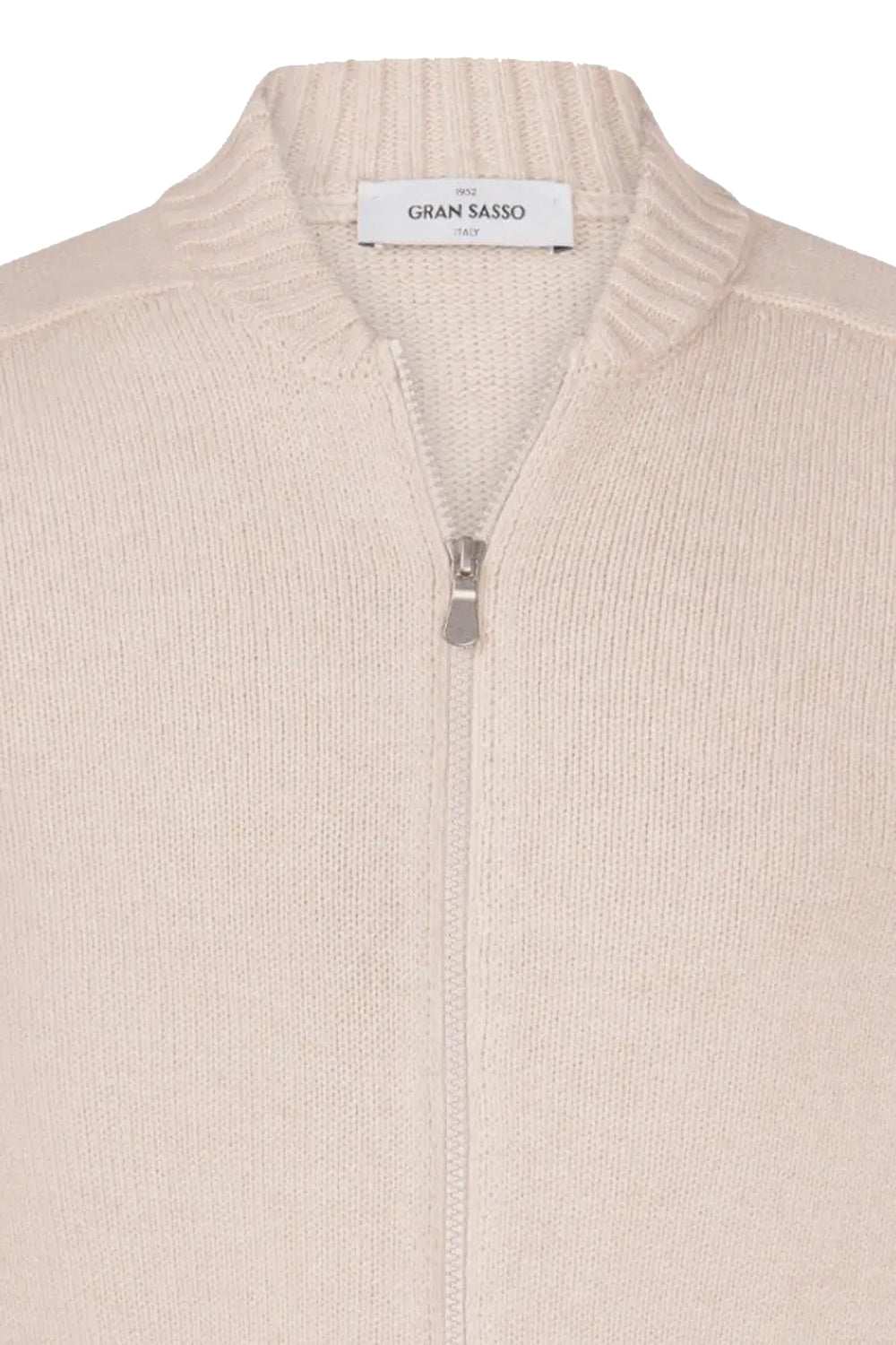 GRAN SASSO Cardigan con zip in lana