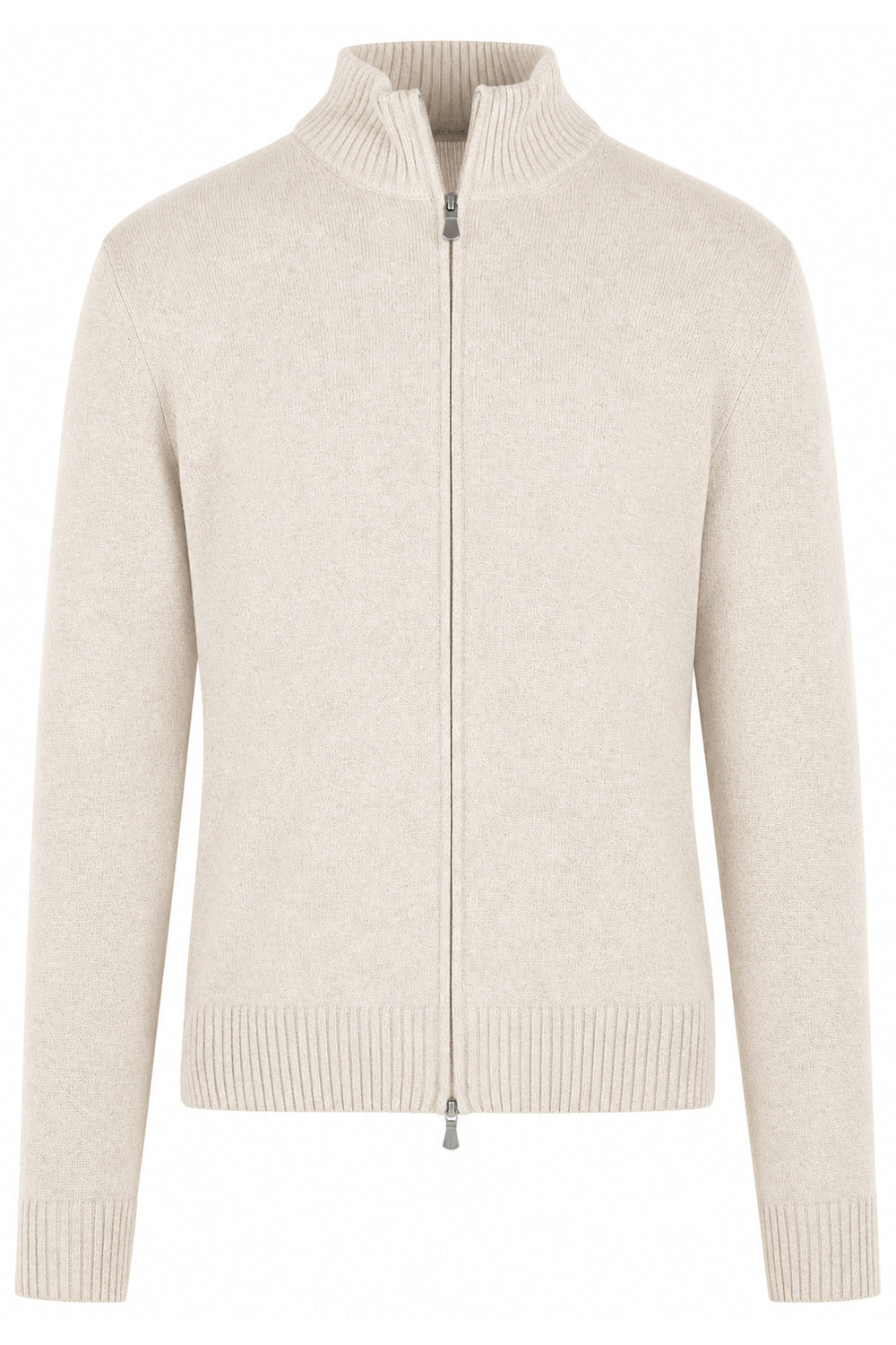 GRAN SASSO Cardigan con zip in lana e cashmere