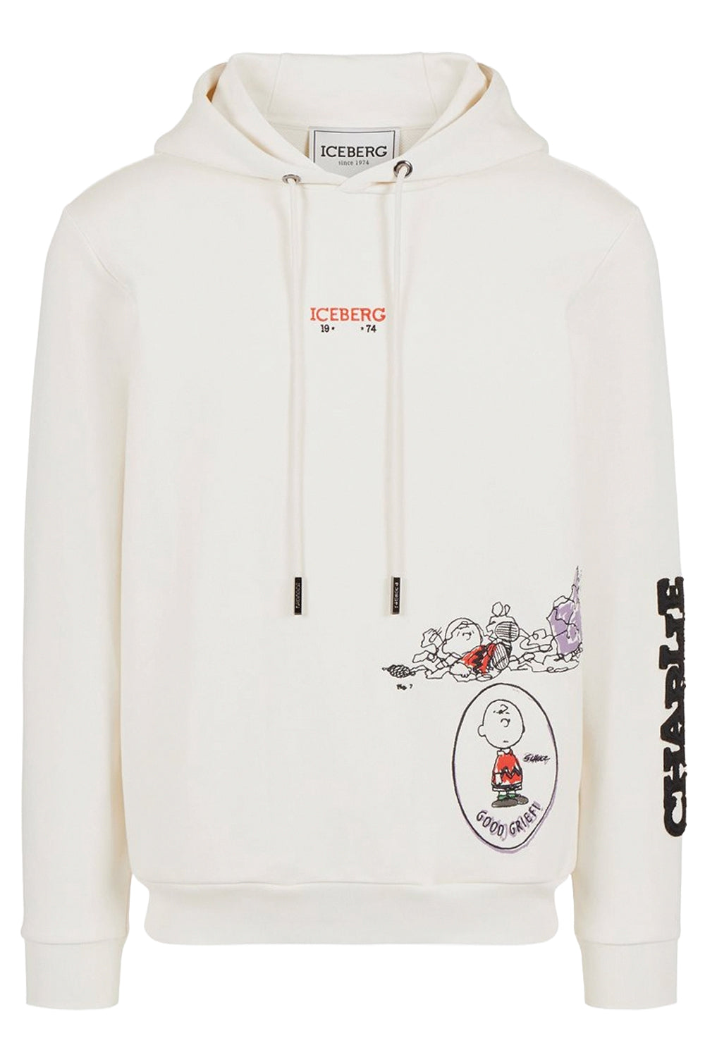 ICEBERG Felpa slim fit con stampa Fridge