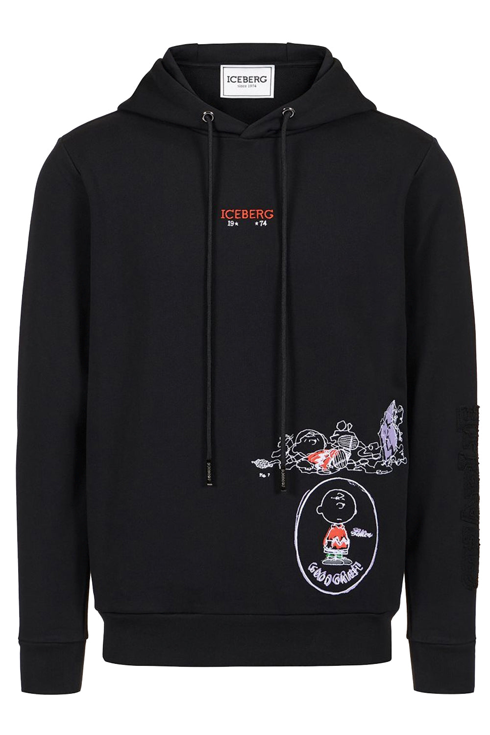 ICEBERG Felpa slim fit con stampa Fridge